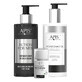 Apis Action for Men set, nourishing body and hand cream, 300 ml + smoothing cream for men, 50 ml + face wash gel with active carbon, 300 ml for 1 penny