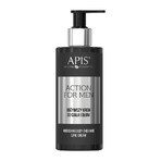 Apis Action for Men set, voedende lichaams- en handcrème, 300 ml + gladmakende crème voor mannen, 50 ml + gezichtsreinigingsgel met actieve kool, 300 ml voor 1 penny Apis Action for Men set, voedende lichaams- en handcrème, 300 ml + gladmakende crème voor mannen, 50 ml + gezichtsreinigingsgel met actieve kool, 300 ml voor 1 penny