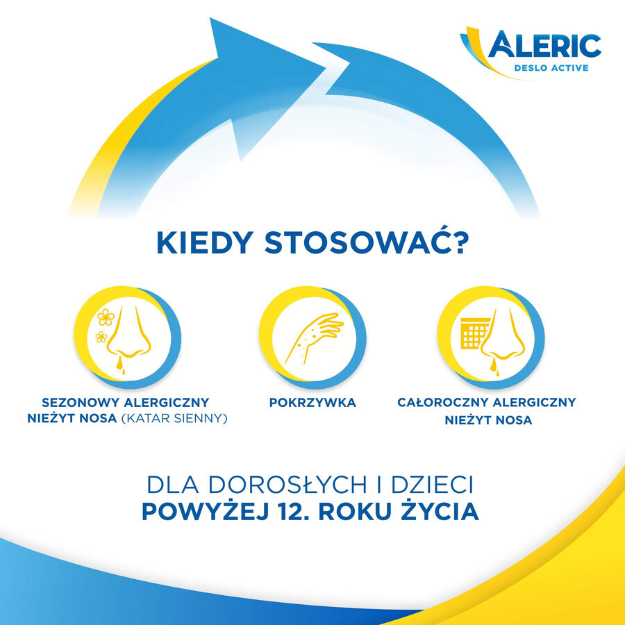 Aleric Deslo Active 5 mg, 30 comprimés à dissolution orale
