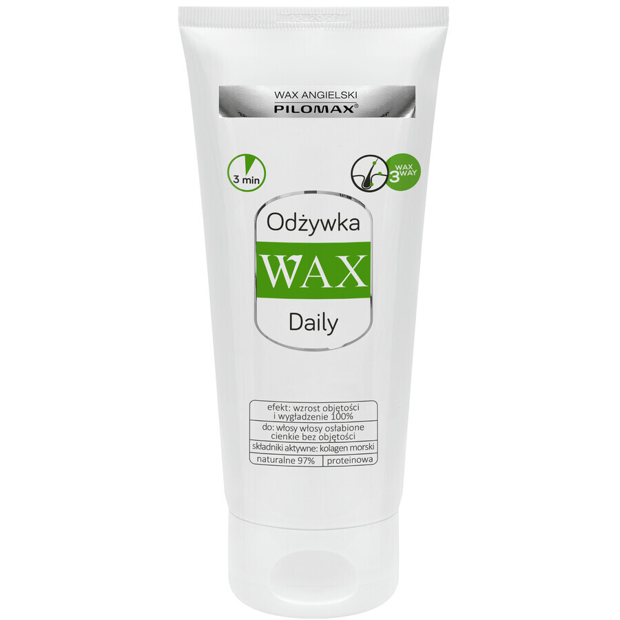 WAX Pilomax Daily set, shampoo for thin hair without volume, 200 ml + conditioner for damaged, thin hair without volume, 200 ml