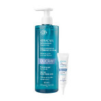 Set Ducray Keracnyl, gel spumant pentru față și corp, 400 ml + cremă împotriva imperfecțiunilor, 30 ml Set Ducray Keracnyl, gel spumant pentru față și corp, 400 ml + cremă împotriva imperfecțiunilor, 30 ml