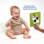 Set Bebilon Advance Pronutra 2, latte di proseguimento, oltre 6 mesi, 3 x 1000 g + CzuCzu, carte di contrasto grandi gratuite