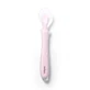 BabyOno, flexible silicone spoon, pink, from 6 months, 1 piece