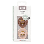 Bavaglini Colour, succhietto, in gomma, simmetrici, taglia 1, Woodchuck & Blush, dalla nascita, 2 pezzi