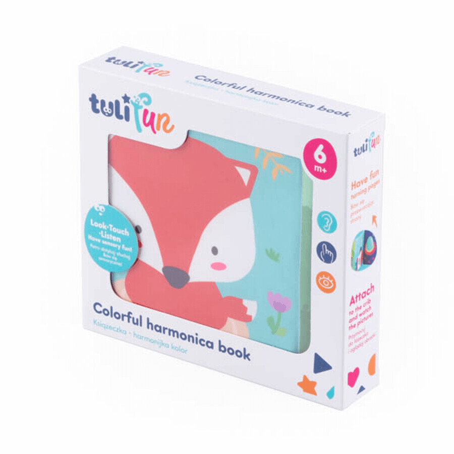 Dumel Tuli Fun, jouet, livre Harmony, coloré, à partir de 6 mois, 1 pièce