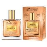 Bielenda Lumiere, multifunctional dry care oil for face, body and hair with gold particles, 50 ml