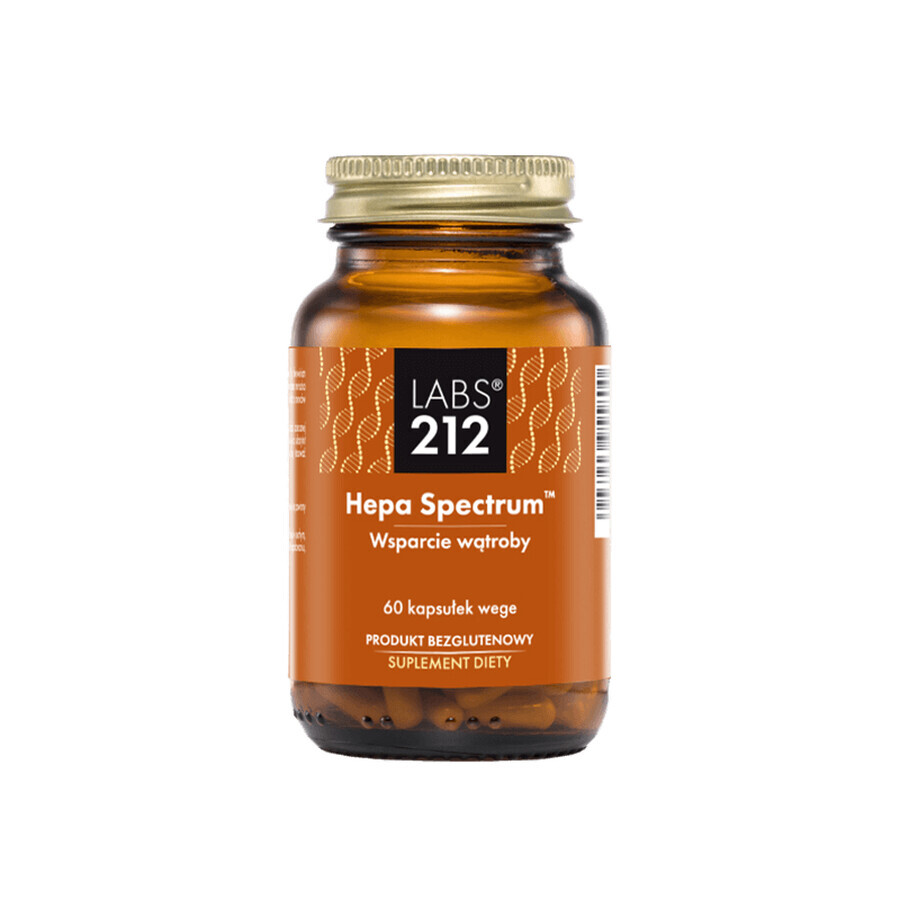 Labs212 Hepa Spectrum, 60 gélules