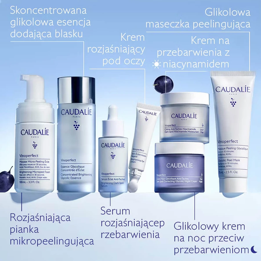Caudalie Vinoperfect, verhelderend micropeeling schuim, 50 ml