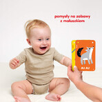 CzuCzu Contrastes en un hilo, libro infantil, 6-9 meses CzuCzu Contrastes en un hilo, libro infantil, 6-9 meses