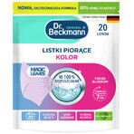 Set Dr. Beckmann Magic Leaves, Waschblätter, Floral Freshness, Farbe, 3 x 20 Stück + Reinigungsblätter, Universal, Summer Lemon, 20 Stück gratis Set Dr. Beckmann Magic Leaves, Waschblätter, Floral Freshness, Farbe, 3 x 20 Stück + Reinigungsblätter, Universal, Summer Lemon, 20 Stück gratis