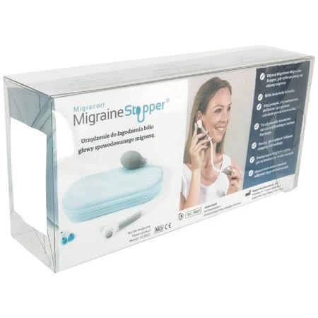 Migracorr Migraine Stopper, migraine headache relief device, 1 piece