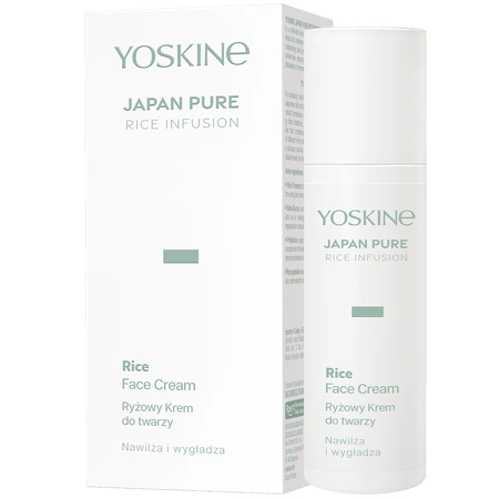 Yoskine Japan Pure Rice Infusion, rice face cream, 50 ml.