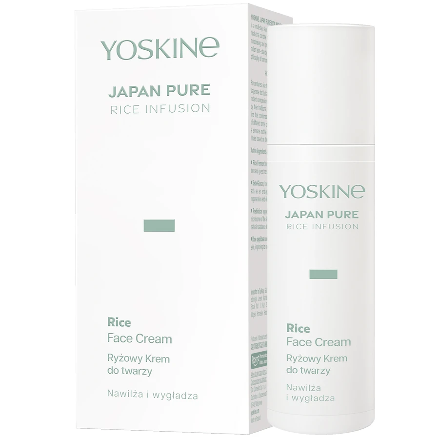 Yoskine Japan Pure Rice Infusion, rice face cream, 50 ml.