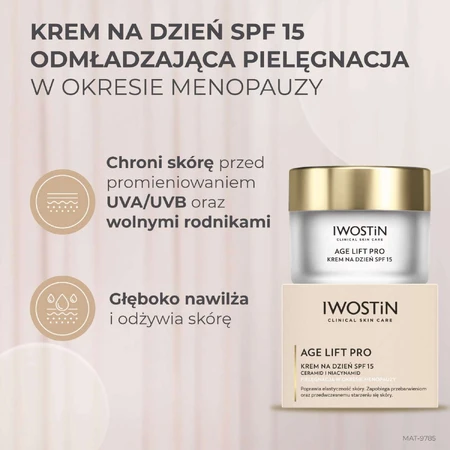 Iwostin Age Lift Pro, Tagescreme, SPF 15, 50 ml