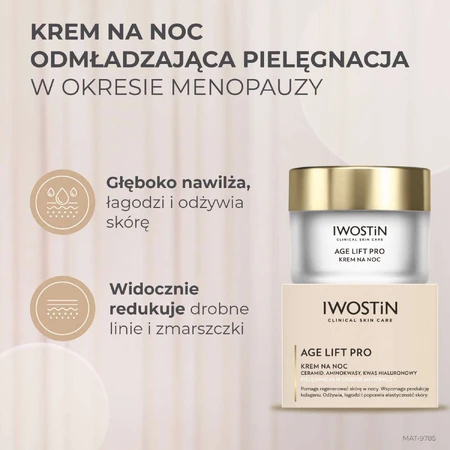 Iwostin Age Lift Pro, nachtcrème, 50 ml