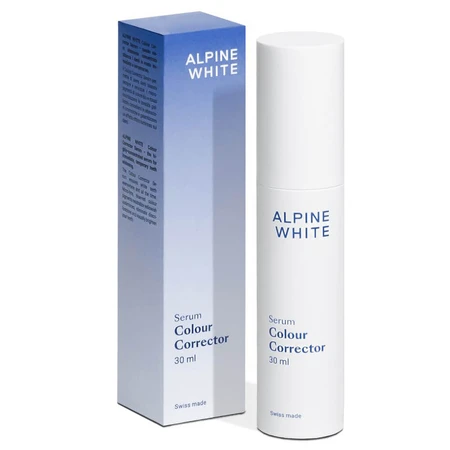 Alpine White Colour Corector, suero para el blanqueamiento inmediato de los dientes, 30 ml