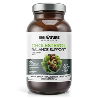 Big Nature Cholesterin Balance Support, 60 Kapseln