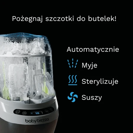 Baby Brezza Bottle Washer Pro, dispositivo de lavado y esterilización de biberones