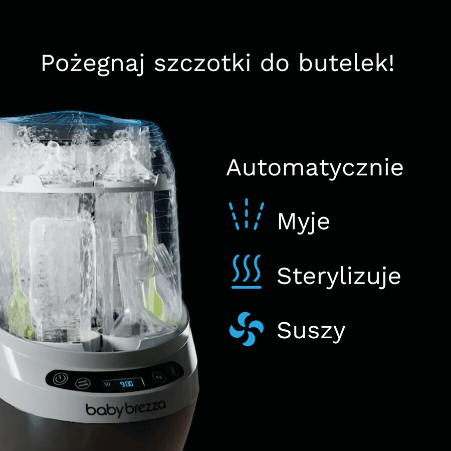 Baby Brezza Bottle Washer Pro, dispositivo de lavado y esterilización de biberones