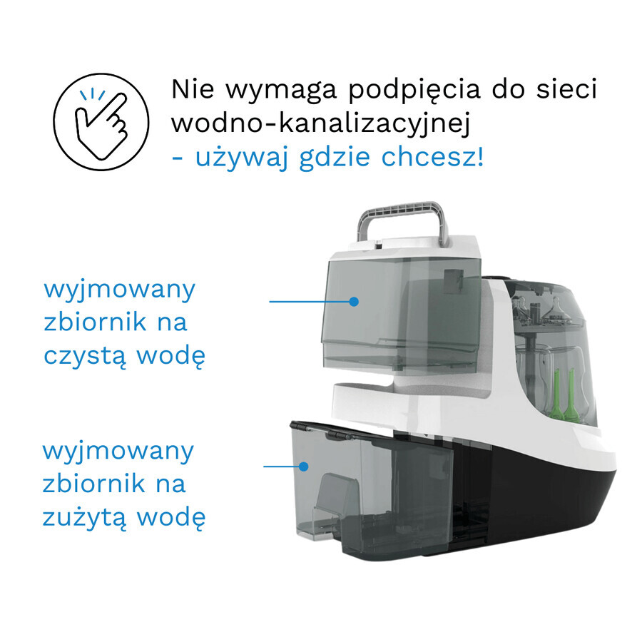 Baby Brezza Bottle Washer Pro, dispositivo de lavado y esterilización de biberones