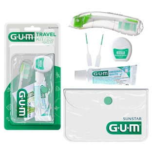 GUM Travel Kit, set de cuidado bucal para viajes