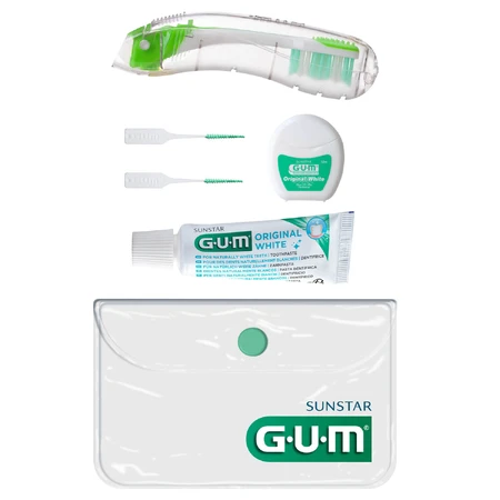 GUM Travel Kit, set de cuidado bucal para viajes