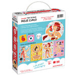 CzuCzu This is how my body works, puzzle for children, from 5 years old, 128 elements