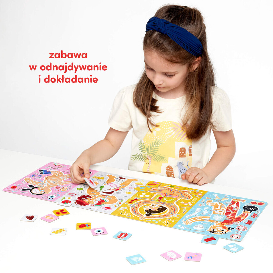 CzuCzu This is how my body works, puzzle for children, from 5 years old, 128 elements