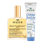 Nuxe Huile Prodigieuse Riche set, aceite nutritivo intensivo en spray para rostro, cuerpo y cabello, 100 ml + crema hidratante 3 en 1, 100 ml por 1 céntimo Nuxe Huile Prodigieuse Riche set, aceite nutritivo intensivo en spray para rostro, cuerpo y cabello, 100 ml + crema hidratante 3 en 1, 100 ml por 1 céntimo