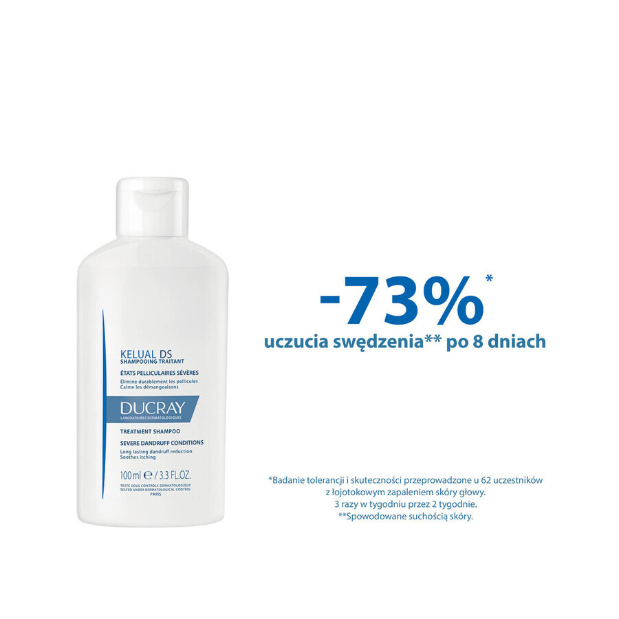 Set Ducray Elution, șampon delicat pentru a restabili echilibrul scalpului, 400 ml + șampon anti-mătreață, condiții severe de mătreață, 100 ml