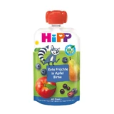 Biologische puree van rode vruchten, appels, peren met ijzer, 100 g, Hipp