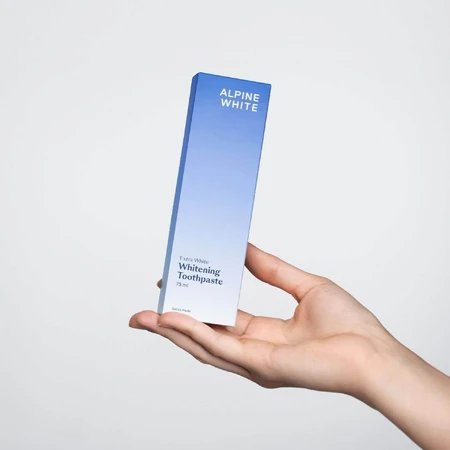 Alpine White Extra White, bleichende Zahnpasta, 75 ml