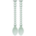Luu Kids, set of feeding spoons, Frozen Sage, from 6 months, 2 pieces