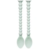 Luu Kids, juego de cucharas para comer, Frozen Sage, a partir de 6 meses, 2 piezas