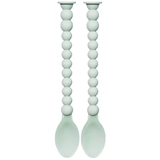 Luu Kids, voedingslepel set, Frozen Sage, vanaf 6 maanden, 2 stuks