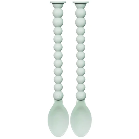 Luu Kids, voedingslepel set, Frozen Sage, vanaf 6 maanden, 2 stuks