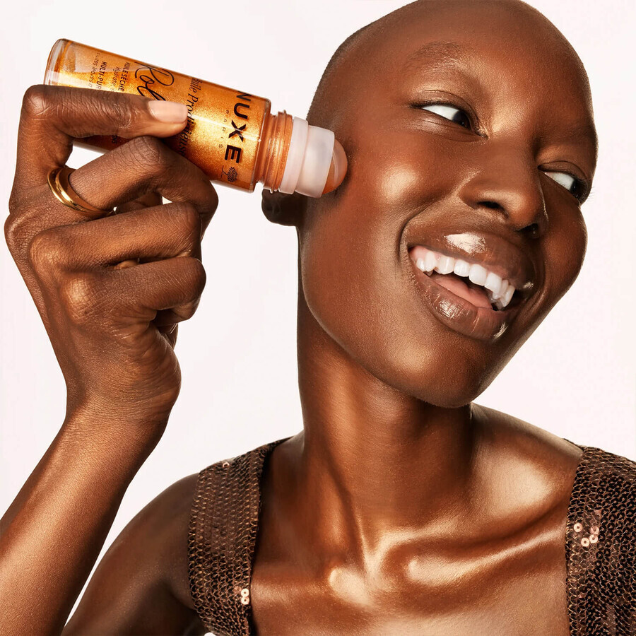 Nuxe Huile Prodigieuse Or, dry oil with gold particles for body, face and hair, roll-on, 60 ml