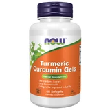 Now Foods Turmeric Curcumin Gels, cúrcuma, 60 cápsulas blandas