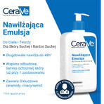 CeraVe set, emulsión hidratante con ceramidas, piel seca y muy seca, 473 ml + reserva, 473 ml CeraVe set, emulsión hidratante con ceramidas, piel seca y muy seca, 473 ml + reserva, 473 ml