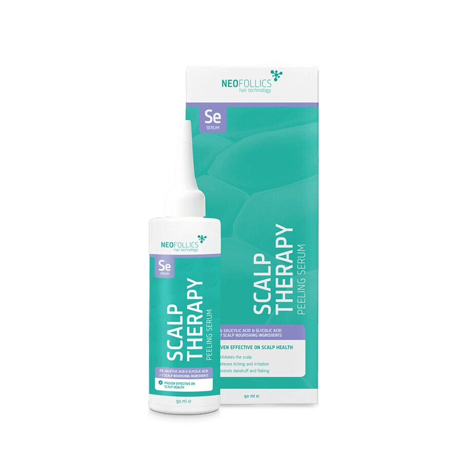 Kit Neofollics Scalp Therapy, gommage trichologique, 90 ml + masque hydratant du cuir chevelu, 175 ml + shampoing exfoliant du cuir chevelu, 250 ml pour 1 penny