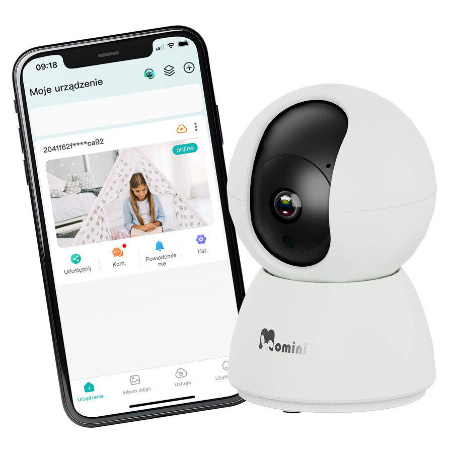 Momini KidLook, elektronisch kindermeisje