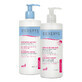 Dexeryl set, nourishing body milk, 500 ml + shower cleansing cream for babies, children and adults, very dry and atopic-prone skin, 500 ml