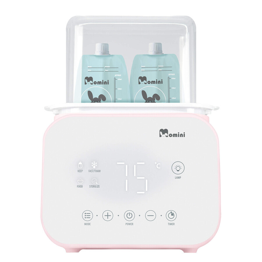 Momini MelloDuo, stérilisateur et chauffe-biberon 6in1