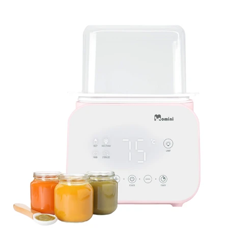 Momini MelloDuo, esterilizador y calienta biberones 6en1