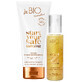 BeBIO Ewa Chodakowska set, natural bronzing lotion, 200 ml + natural oil with gold particles, 100 ml