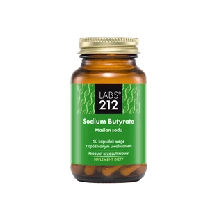Labs212 Natriumbutyrat, Natriumbutyrat, 60 Kapseln