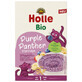 Holle Wholemeal Porridge Bio, Purple Panther, cu afine, banane și mere, fără lapte, de la 1 an, 200 g