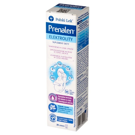 Prenalen Elektrolity, zuckerfrei, 20 Brausetabletten