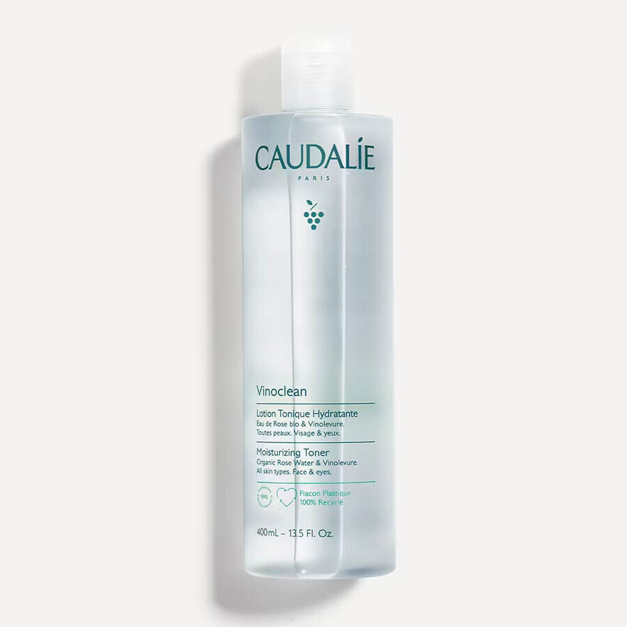 Caudalie Vinoclean, tonico idratante, 400 ml
