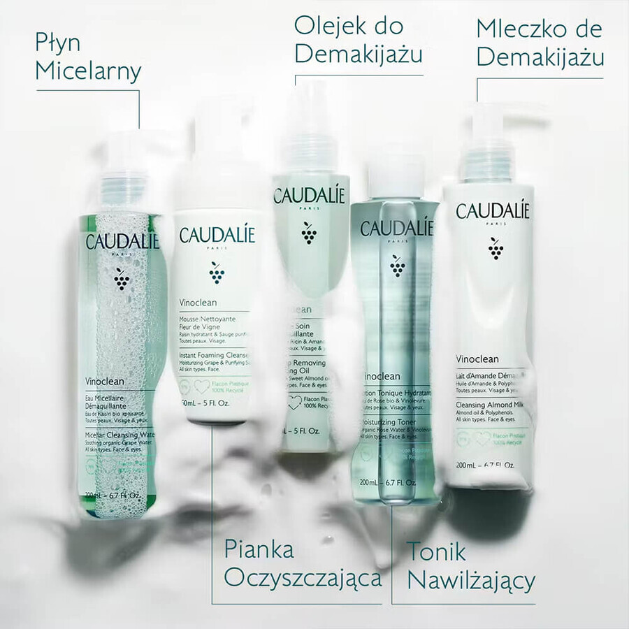 Caudalie Vinoclean, tonico idratante, 400 ml